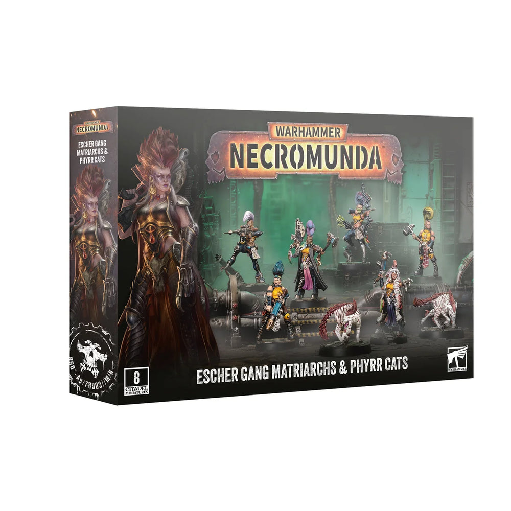 Warhammer - Necromunda - Escher Gang Matriarchs & Phyrr Cats