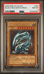 BLUE-EYES WHITE DRAGON - STARTER DECK: KAIBA - PSA-8