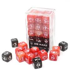 Die Hard Dice - Spindown Counters - Variety Pack - Red