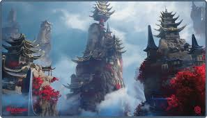 Ultimate Guard - Playmat - Cori Mountain Monastery