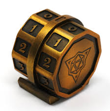 Die Hard Dice - V2 Lifelink Counter - Battleworn Gold