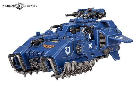 Space Marines: Land speeder