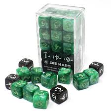 Die Hard Dice - Spindown Counters - Variety Pack - Green