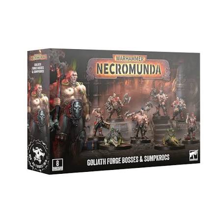 Warhammer - Necromunda - Goliath Forge Bosses & Sumpkorcs