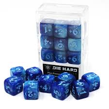 Die Hard Dice - Spindown Counters - Power Plus - Blue