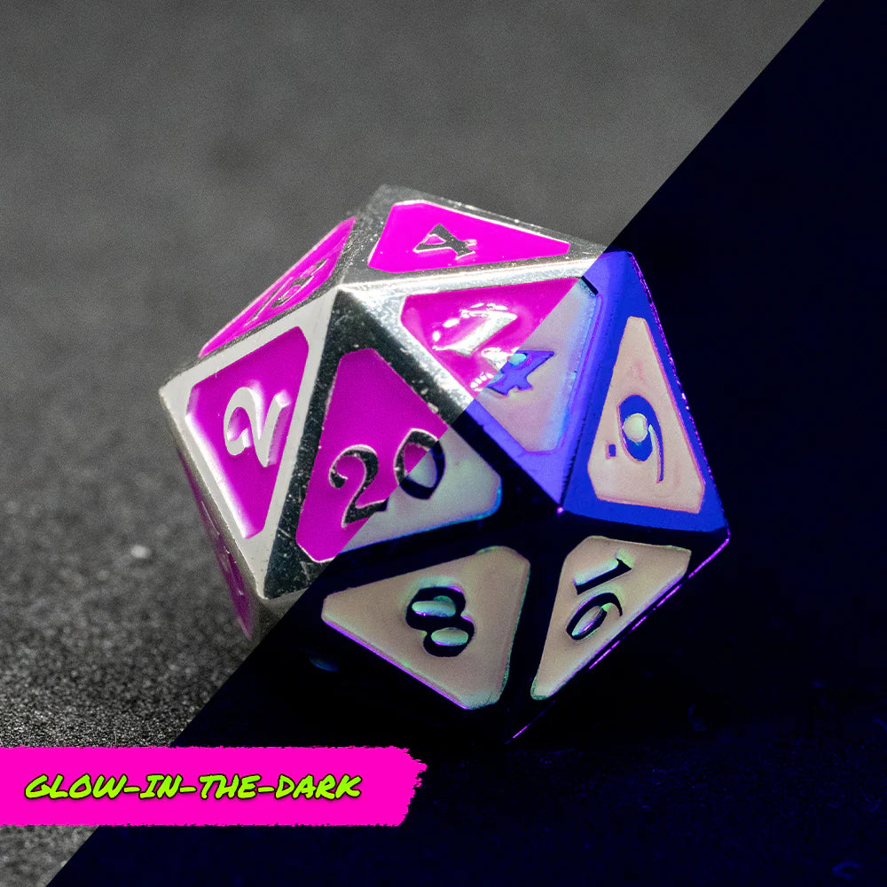 Die Hard Dice - Dire D20 - Afterdark Neon Haze (Glow)