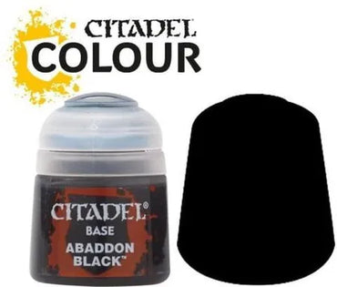 Citadel Colour: Base: Abbadon Black