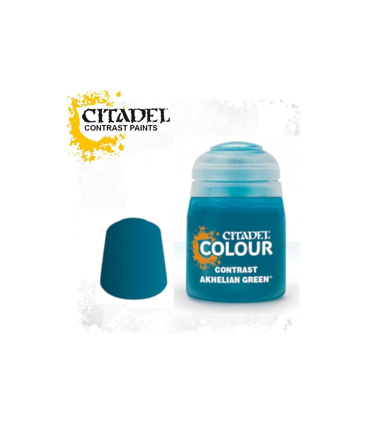 Citadel Colour: Shade: Contrast: Akhelian Green