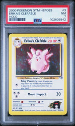 ERIKA'S CLEFABLE #3 - HOLO - PSA NM 7