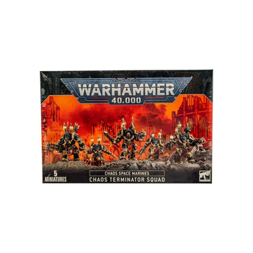 Warhammer - 40K - Chaos Space Marines -Chaos Terminator Squad