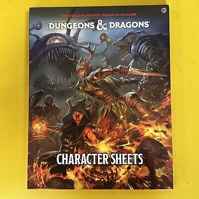 Dungeons and Dragons - Character Sheets