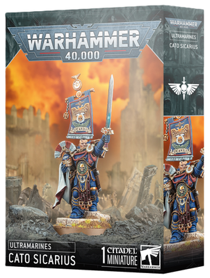 Warhammer - 40K - Ultramarines - Cato Sicarius