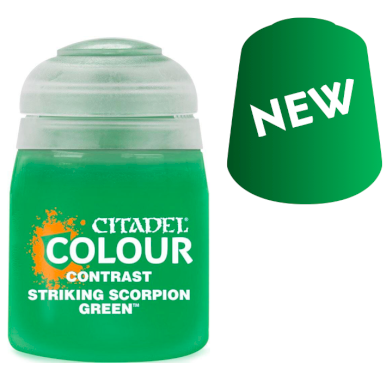 Citadel Colour: Contrast: Striking Scorpion Green