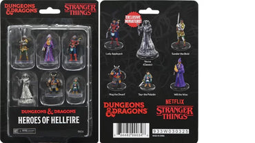 D&D - Miniatures - Stranger Things - Heroes of Hellfire