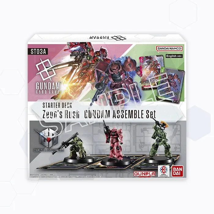 Gundam TCG - Assemble Starter Deck - 03 - Zeon's Rush