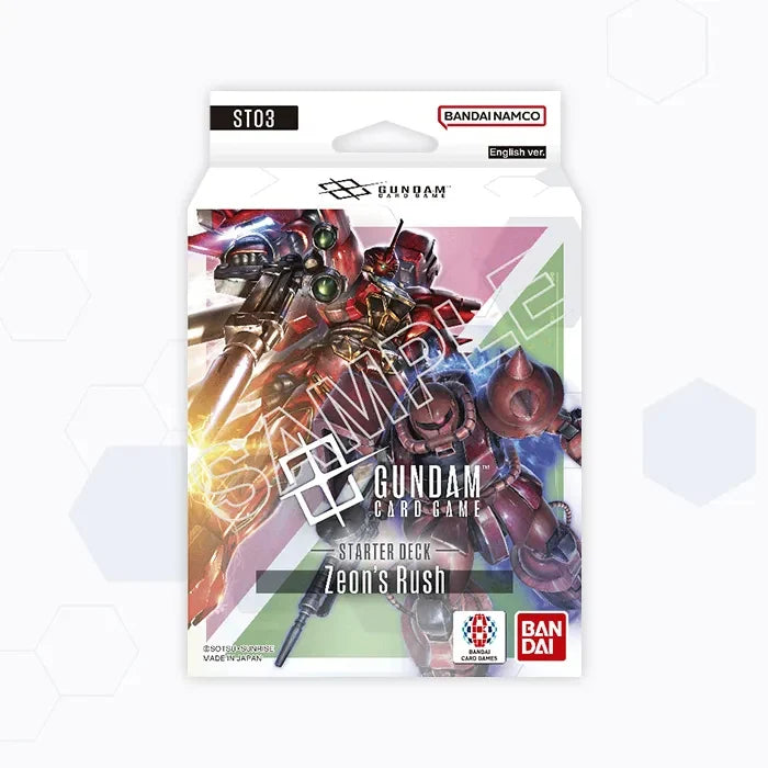 Gundam TCG - Starter Deck - 03 - Zeon's Rush