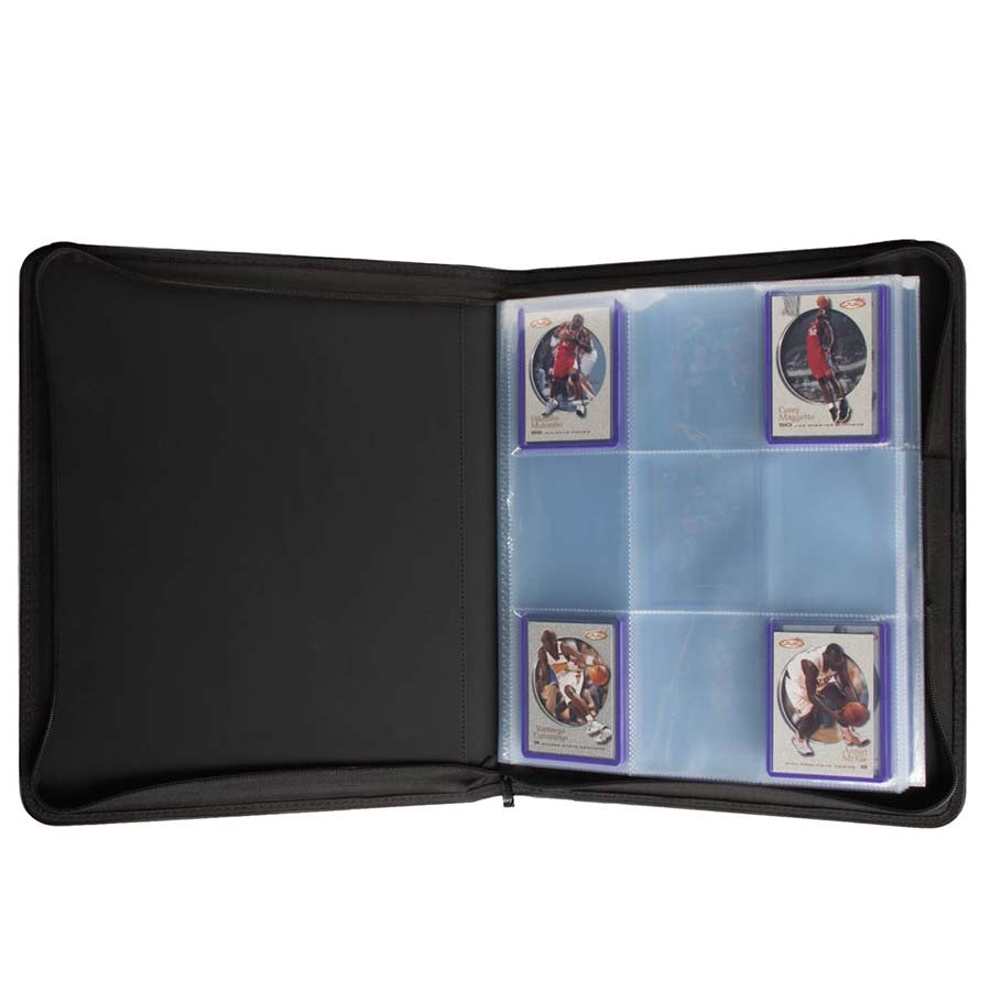 Ultra pro 9-pocket Zippered Top-loader Binder - Black