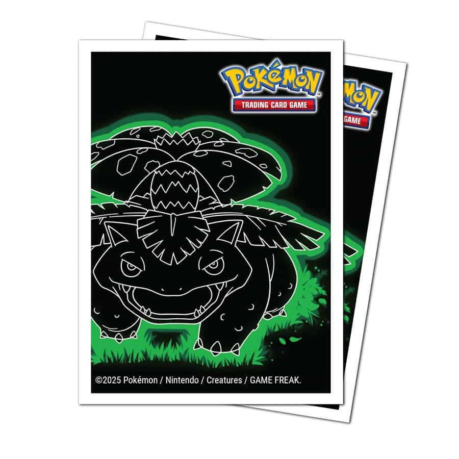 Ultra PRO: Standard 105ct Sleeves (APEX) - Pokemon - Neon Venusaur