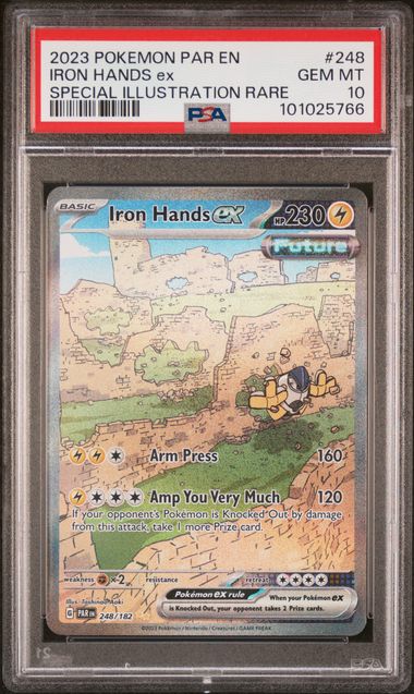 IRON HANDS EX #248 - SIR - PSA GEM MT 10