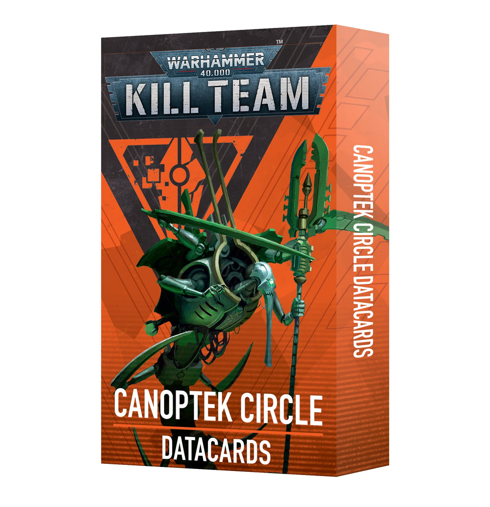 Data Cards - Warhammer - 40K - Kill Team - Canoptek Circle