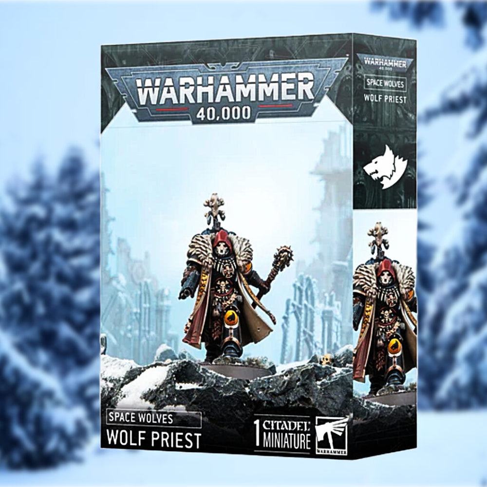 Warhammer - 40K - Space Wolves - Wolf Priest